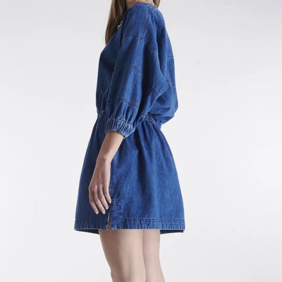 Rachel Comey Holt Denim Dress sz 4 - Picture 2 of 6